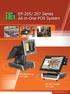EP-265/ 267 Series All-in-One POS System