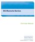 EC-Remote Series. End-User Manual