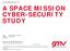 A SPACE MISSION CYBER-SECURITY STUDY