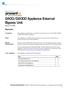 G400/G2000 Appliance External Bypass Unit