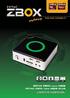 ZOTAC ZBOX nano User s Manual