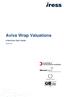 Aviva Wrap Valuations. e-services User Guide