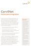 CorvilNet. Arista DANZ Integration. Why CorvilNet + Arista DANZ