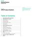 Table of Contents. HPE Product Bulletin. User Guide. 1. Downloading the HPE Product Bulletin 2 2. HPE Product Bulletin Features 2