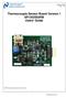Thermocouple Sensor Board Version 1 SP1202S02RB Users' Guide