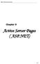 Active Server Pages ( ASP.NET)