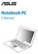 Notebook PC. E-Manual