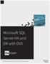 Microsoft SQL Server HA and DR with DVX