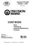 COST BOOK. Catalog 0107-CAN January 1, Shim, Toolroom & Industrial Maintenance Products. Part # Over.