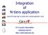 Integration of N-tiers application