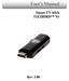 User s Manual. Smart TV Stick TIZZBIRD N1. Rev 3.00