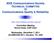 IEEE Communications Society TECHNICAL COMMITTEE ON Communications Quality & Reliability