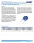 Radial Leaded Ceramic Disc Capacitors Safety Standard Recognized, ERP610 Series, Encapsulated, X1 760 VAC/Y1 500 VAC (Industrial Grade)