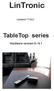 LinTronic. TableTop series. Hardware version 6 / 6.1. Updated