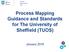 Process Mapping Guidance and Standards for The University of Sheffield (TUOS)