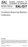 Coordinate Measuring Machine Calibration