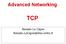 Advanced Networking TCP