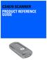 CS4070 SCANNER PRODUCT REFERENCE GUIDE