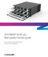 SYSTIMAX EHD ULL fiber panels solution guide. Enhanced high-density fiber solutions for ultra low-loss applications
