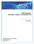 ATSC Standard: Scheduler / Studio to Transmitter Link