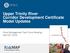Upper Trinity River Corridor Development Certificate Model Updates. Flood Management Task Force Meeting April 20, 2018
