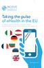 Taking the pulse of ehealth in the EU