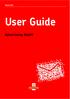 Royal Mail. User Guide. Advertising Mail