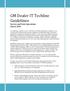 GM Dealer IT Techline Guidelines Service and Parts Operations March 2009