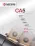 CA5 CA5 10 CA5 15. CA5 25 General Use CA5 30. PG Chipbreaker Medium-Roughing. PP Chipbreaker Finishing. CVD Coated Carbide Grade for Steel