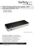 USB-C Docking Station for Laptops - MST and Power Delivery - 4K