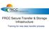 FRCC Secure Transfer & Storage Infrastructure. Training for new data transfer process
