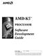 AMD-K5. Software Development Guide PROCESSOR