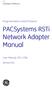 PACSystems RSTi Network Adapter Manual