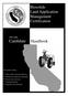 Handbook. Biosolids Land Application Management Certification Candidate. This booklet contains...