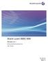 Alcatel-Lucent 8950 AAA. Release Enterprise Business Solution User Guide JUNE 2010 ISSUE 1.0