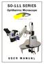 SERIES. Ophthalmic Microscope