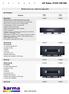 karma UK Sales: P R I M A R E RETAIL Price List - Valid From May 2016 AV Products Features BD32 MK II SP33 HD 4K SP33 HD SPA23 HD 4K