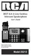 DECT Line Cordless Intercom Speakerphone. User s Guide