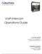 VoIP Intercom Operations Guide