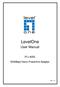 LevelOne. User Manual. PLI Mbps Nano Powerline Adapter. Ver. 1.0