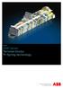 Brochure. SNK series Terminal blocks PI-Spring technology