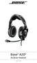 Bose A20. Aviation Headset. Owner s Guide