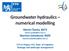 Groundwater hydraulics numerical modelling