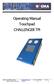 Operating Manual Touchpad CHALLENGER TPi