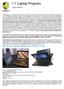 1:1 Laptop Program. Year Device Specifications/Model: Lenovo ThinkPad 11e Yoga