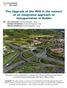 The Upgrade of the M50 in the context of an integrated approach to transportation in Dublin