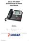 Slican VPS-2000P Business POE SIP Phone User Manual