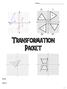 Transformation Packet