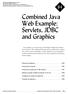 Combined Java Web Example: Servlets, JDBC and Graphics