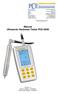 Manual Ultrasonic Hardness Tester PCE-5000
